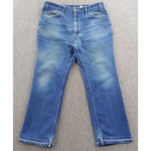 Vintage Levis 547 Mens 38 Blue Orange Tab Straight Leg Relaxed 2000's Y2K